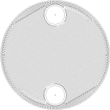Сварной теплообменник вода-вода Supermax®  SM-23