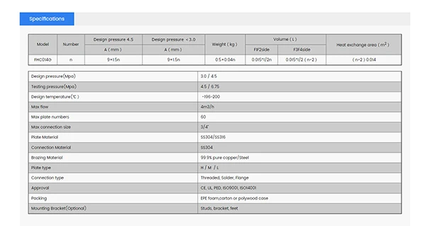 Пластинчатый теплообменник фреон вода РоСВЕП FHC014G