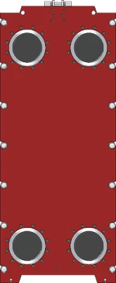 Теплообменник пластинчатый разборный РоСВЕП-Tranter GLD-145 / GLP-145