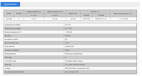 Пластинчатый теплообменник фреон вода РоСВЕП Fhc030B