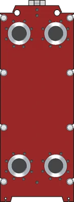 Пластинчатый теплообменник для бассейна РоСВЕП-Tranter GCP-051