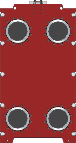 Теплообменник пластинчатый разборный РоСВЕП-Tranter GXD-085 / GXP-085