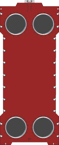 Теплообменник пластинчатый разборный РоСВЕП-Tranter GLD-330 / GLP-330