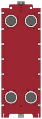 Пластинчатый теплообменник для бассейна РоСВЕП GCD-054 / GCP-054