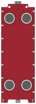 Пластинчатый теплообменник для бассейна РоСВЕП-Tranter GCD-054 / GCP-054