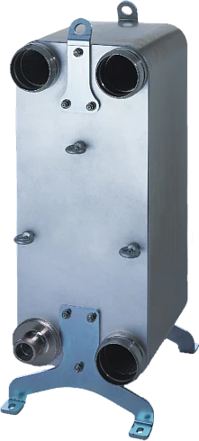 Пластинчатый теплообменник фреон вода SWEP V65. Испаритель