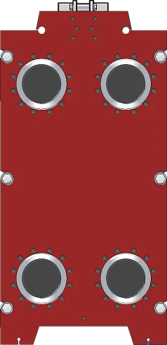 Пластинчатый теплообменник для бассейна РоСВЕП-Tranter GCP-060