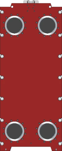 Теплообменник пластинчатый разборный РоСВЕП-Tranter GXD-145 / GXP-145