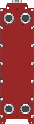 Пластинчатый теплообменник для бассейна РоСВЕП-Tranter GXD-042 / GXP-042