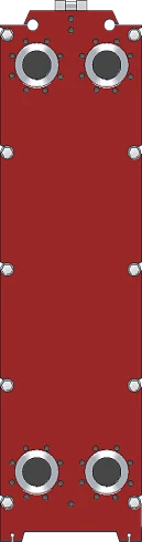 Теплообменник пластинчатый разборный РоСВЕП-Tranter GXD-091 / GXP-091