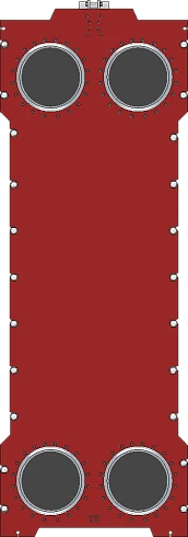 Теплообменник пластинчатый разборный РоСВЕП-Tranter GLD-430 / GLP-430