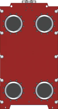 Теплообменник пластинчатый разборный РоСВЕП-Tranter GLD-085